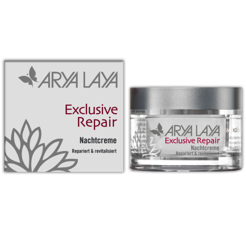 Ночной крем для лица Arya Laya Exclusive Repair восстанавливающий, против морщин, для зрелой кожи, 50 мл